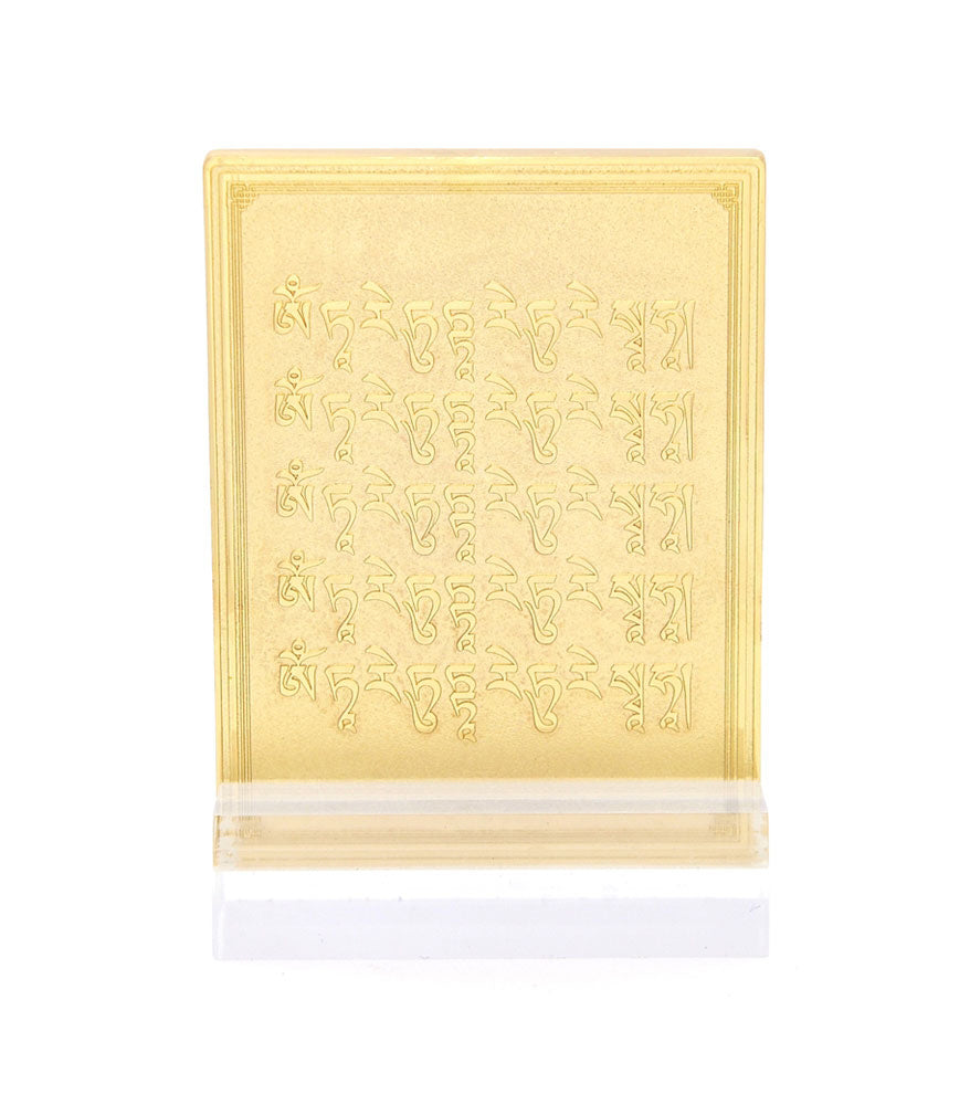 5838 - White Umbrella Goddess Mini Plaque