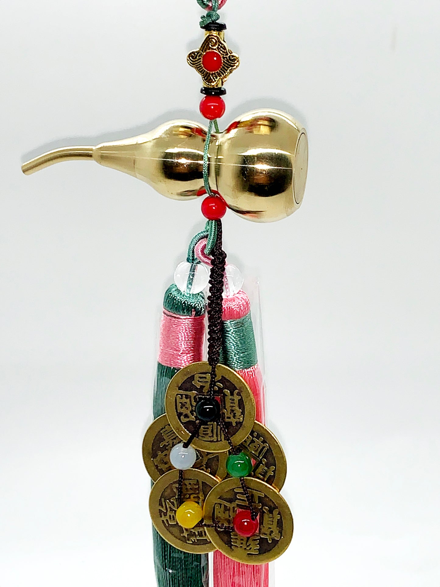 5760 - WU LOU HANGING WITH 5 EMPEROR COINS