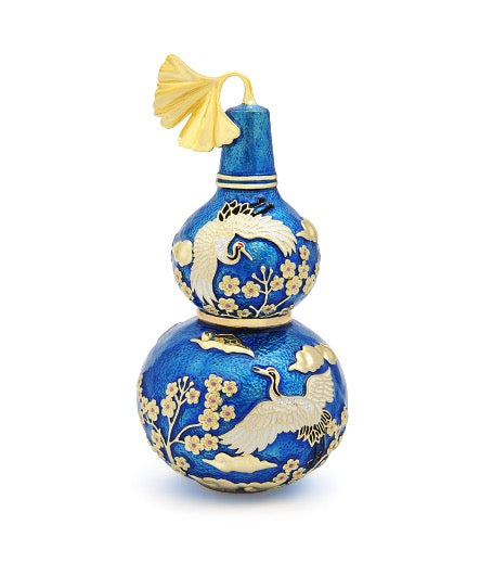 Wu Lou With Joyous Crane (Blue)