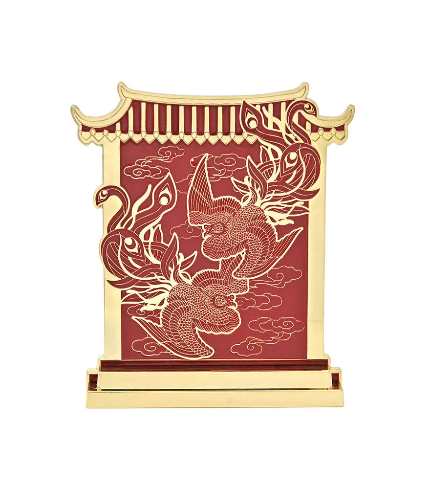 6302 - Yang Energy Plaque With Phoenix