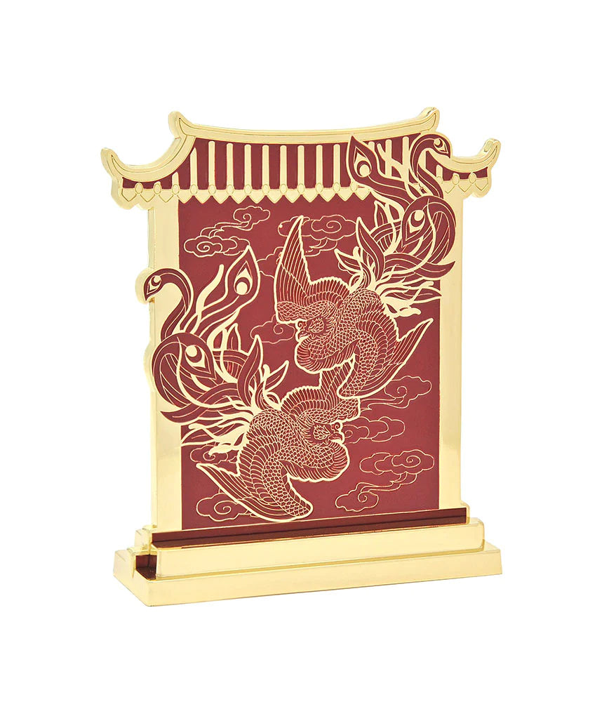 6302 - Yang Energy Plaque With Phoenix