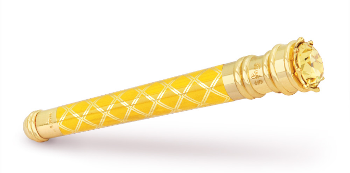 Yellow Jambala Mantra Wand