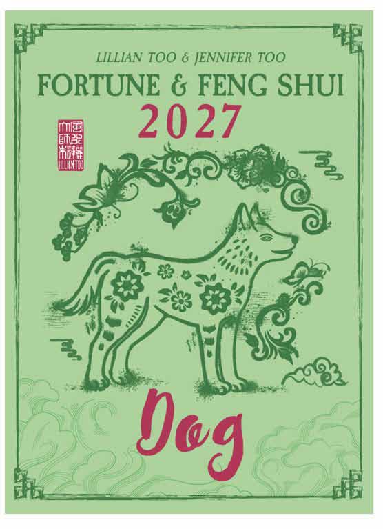 DOG - LILLIAN & JENNIFER TOO FENG SHUI & FORTUNE BOOK 2027 - PRE-ORDER