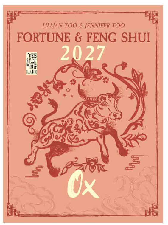OX - LILLIAN & JENNIFER TOO FENG SHUI & FORTUNE BOOK 2027 - PRE-ORDER