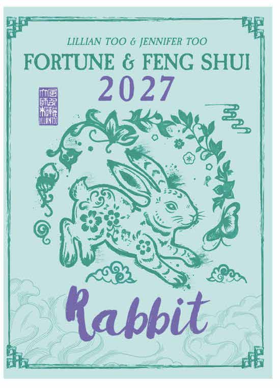 RABBIT - LILLIAN & JENNIFER TOO FENG SHUI & FORTUNE BOOK 2027 - PRE-ORDER