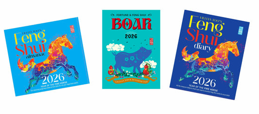 3 BOOKS COMBO - BOAR - Lillian Too & Jennifer Too Fortune & Feng Shui, FS Diary, FS Almanac 2026 - PRE-ORDER