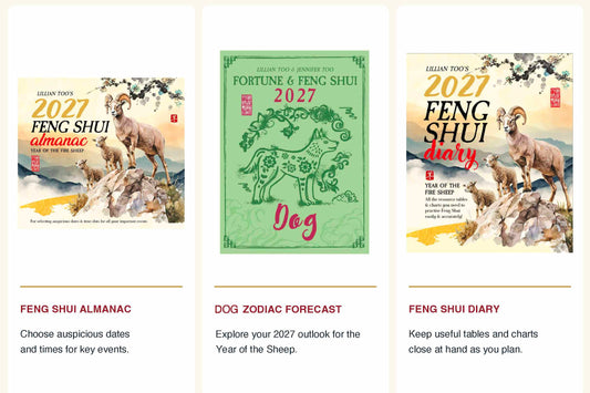 3 BOOKS COMBO - DOG - Lillian Too & Jennifer Too Fortune & Feng Shui, FS Diary, FS Almanac 2027 (PRE-ORDER) (Copy) (Copy) (Copy) (Copy) (Copy) (Copy) (Copy) (Copy) (Copy)