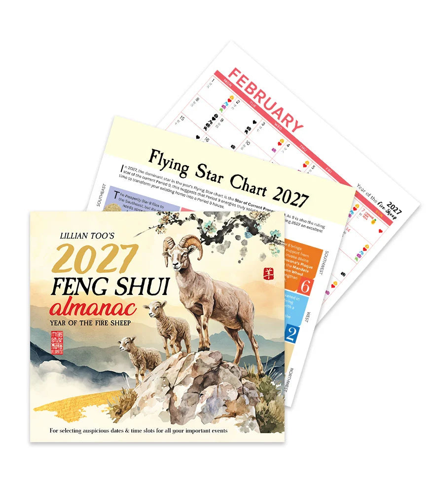 3 BOOKS COMBO - BOAR - Lillian Too & Jennifer Too Fortune & Feng Shui, FS Diary, FS Almanac 2027 (PRE-ORDER) (Copy) (Copy) (Copy) (Copy) (Copy) (Copy) (Copy) (Copy) (Copy) (Copy)