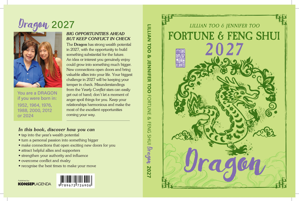 DRAGON - LILLIAN & JENNIFER TOO FENG SHUI & FORTUNE BOOK 2027 - PRE-ORDER