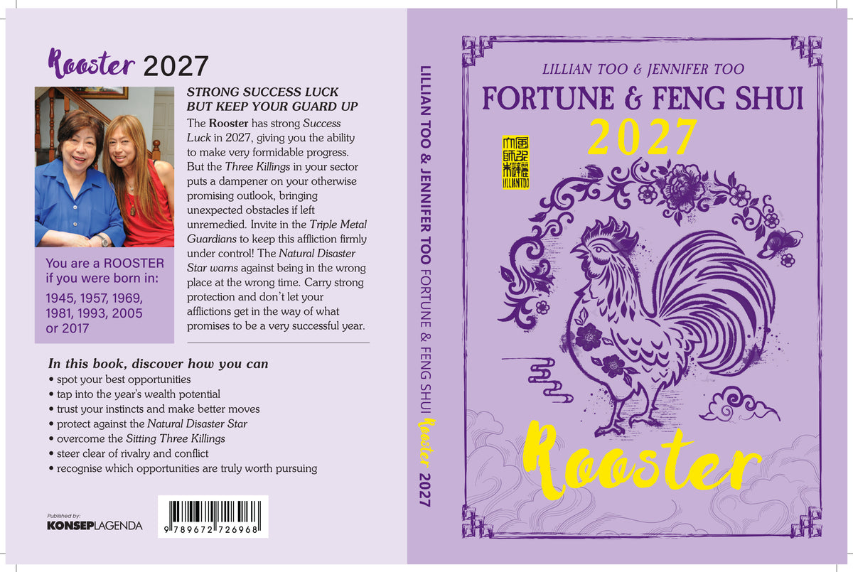 ROOSTER - LILLIAN & JENNIFER TOO FENG SHUI & FORTUNE BOOK 2027 - PRE-ORDER