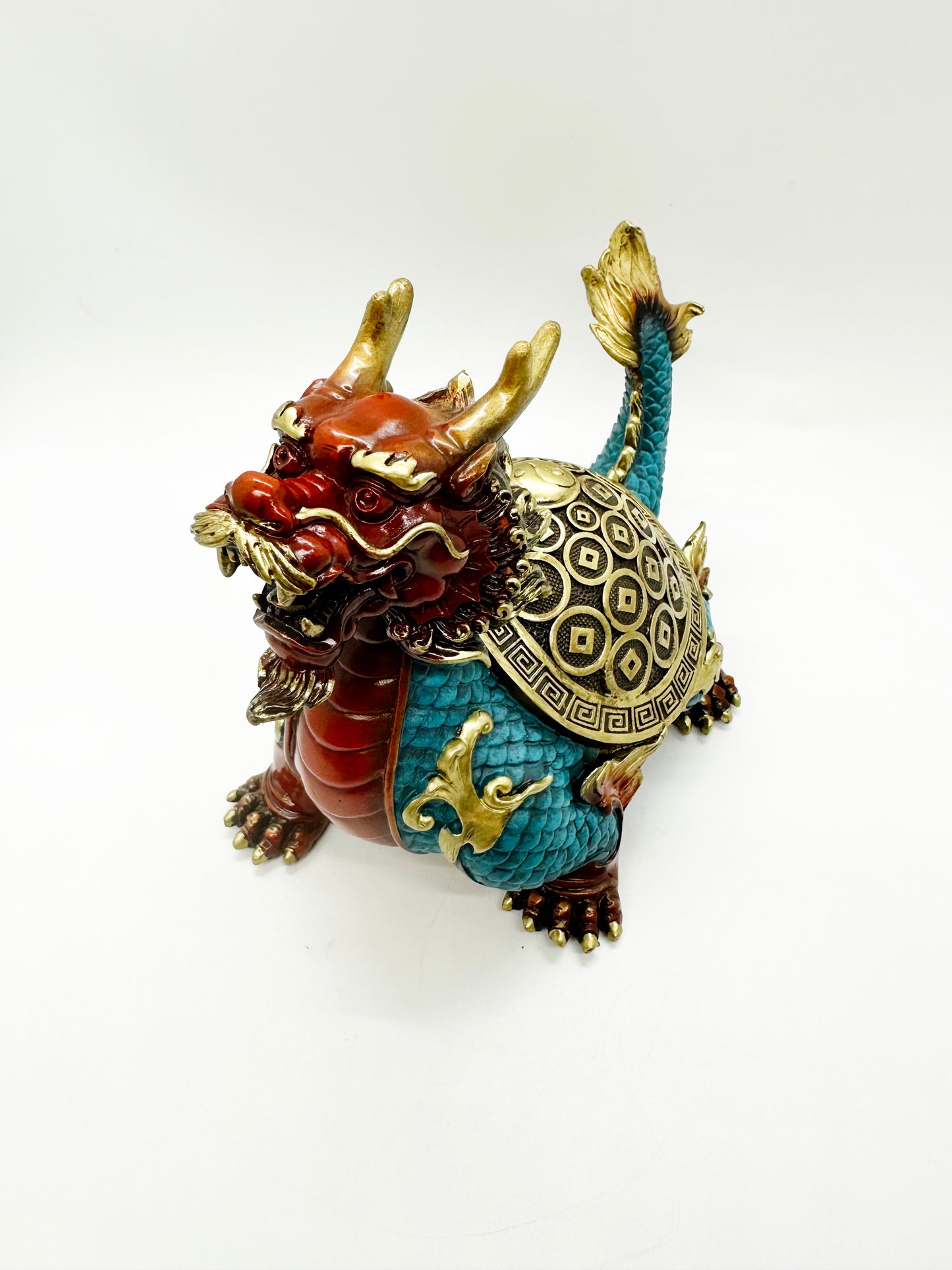 6660 - Dragon Tortoise For Success In Business - 6 Inches Height