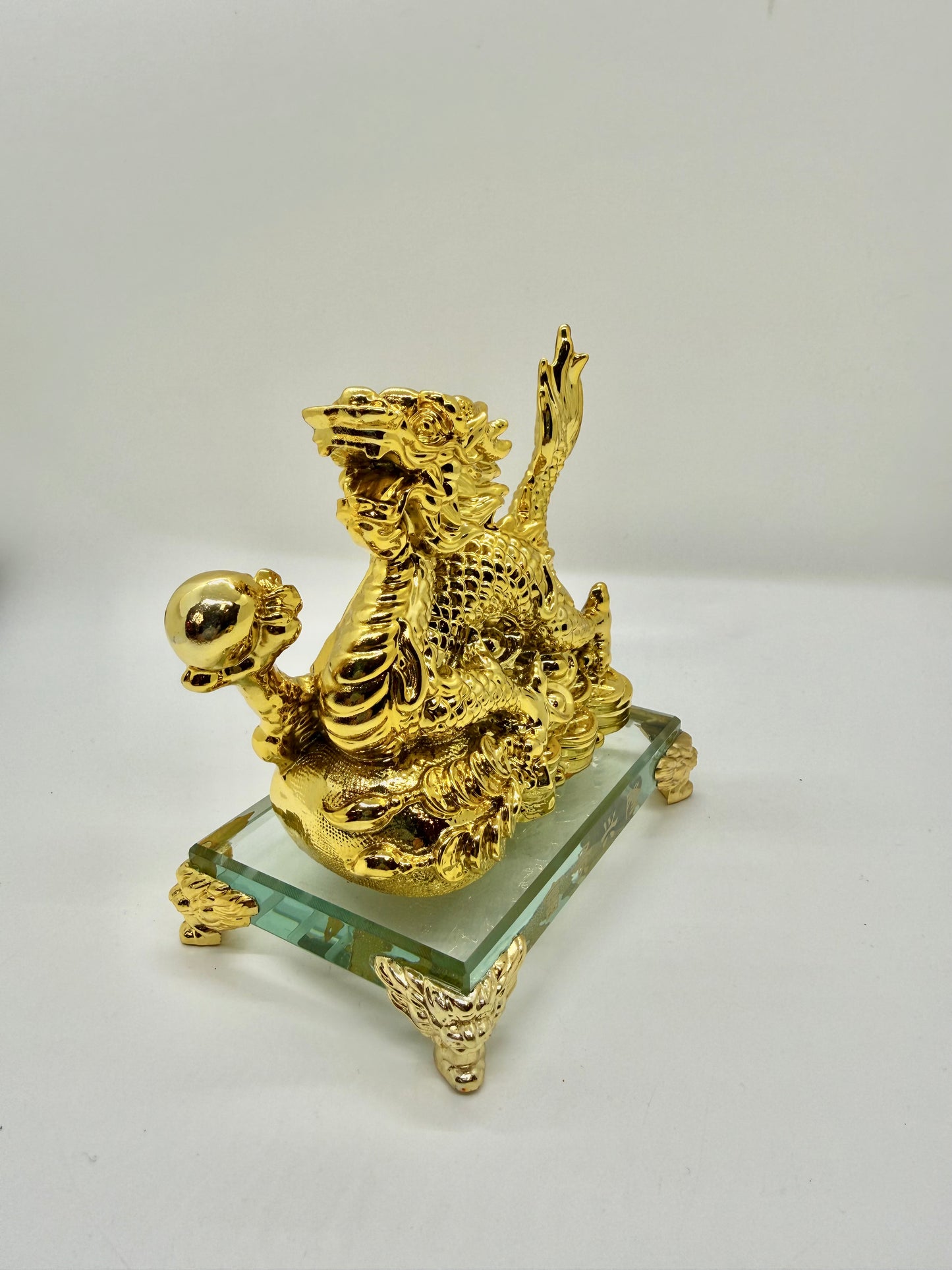 Rising Golden Dragon - 5 Inches Length (6765)
