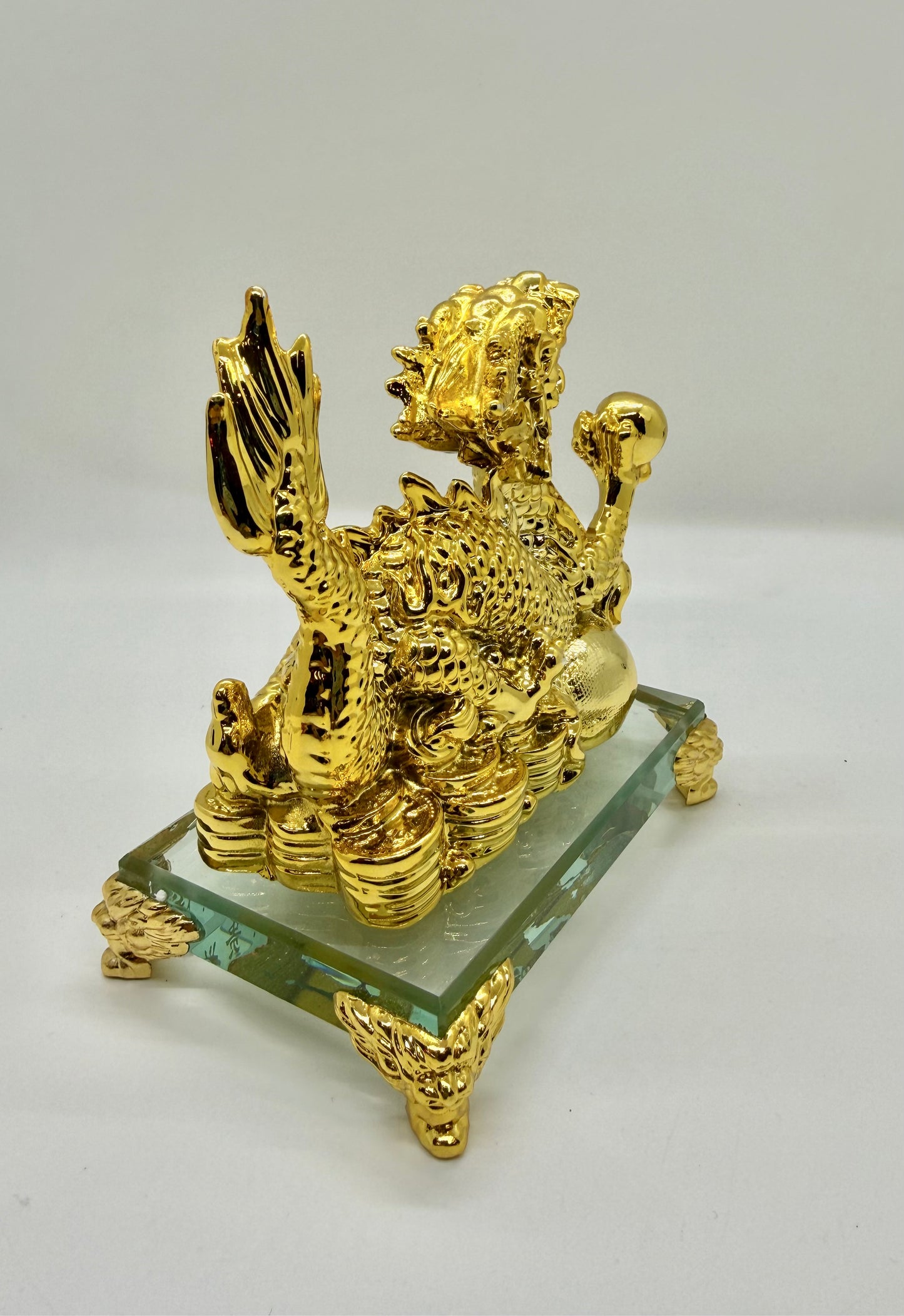Rising Golden Dragon - 5 Inches Length (6765)