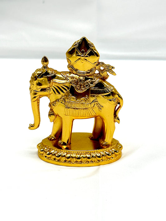 5035 -  Power Elephant With Wealth Vase