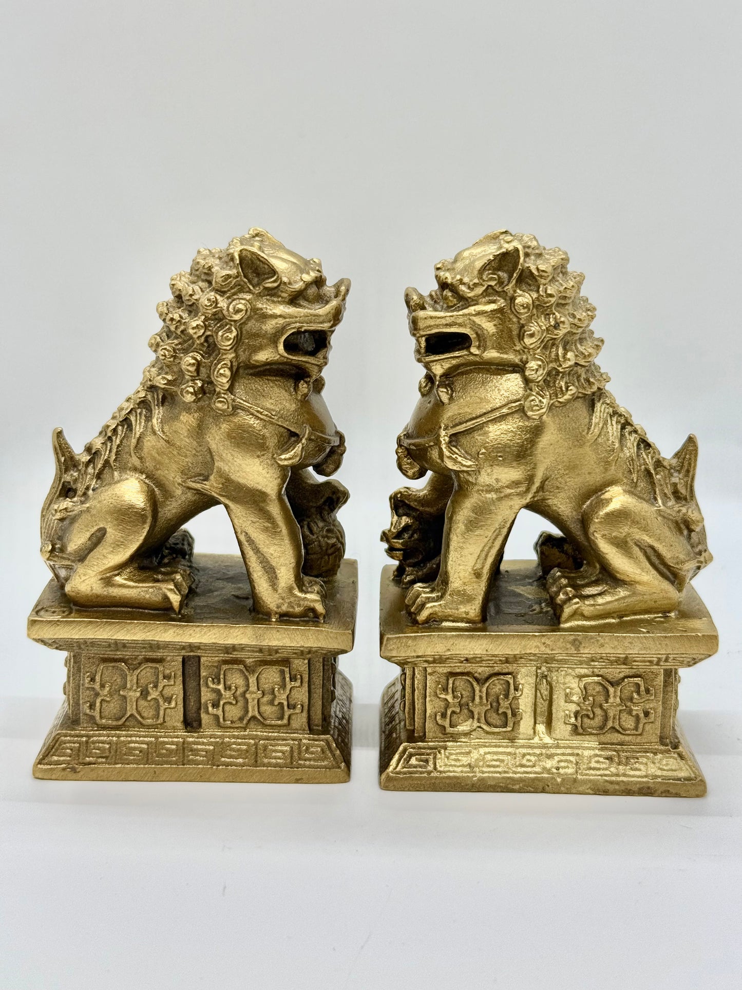 Fu Dogs - 4" Height - Pair (3488)