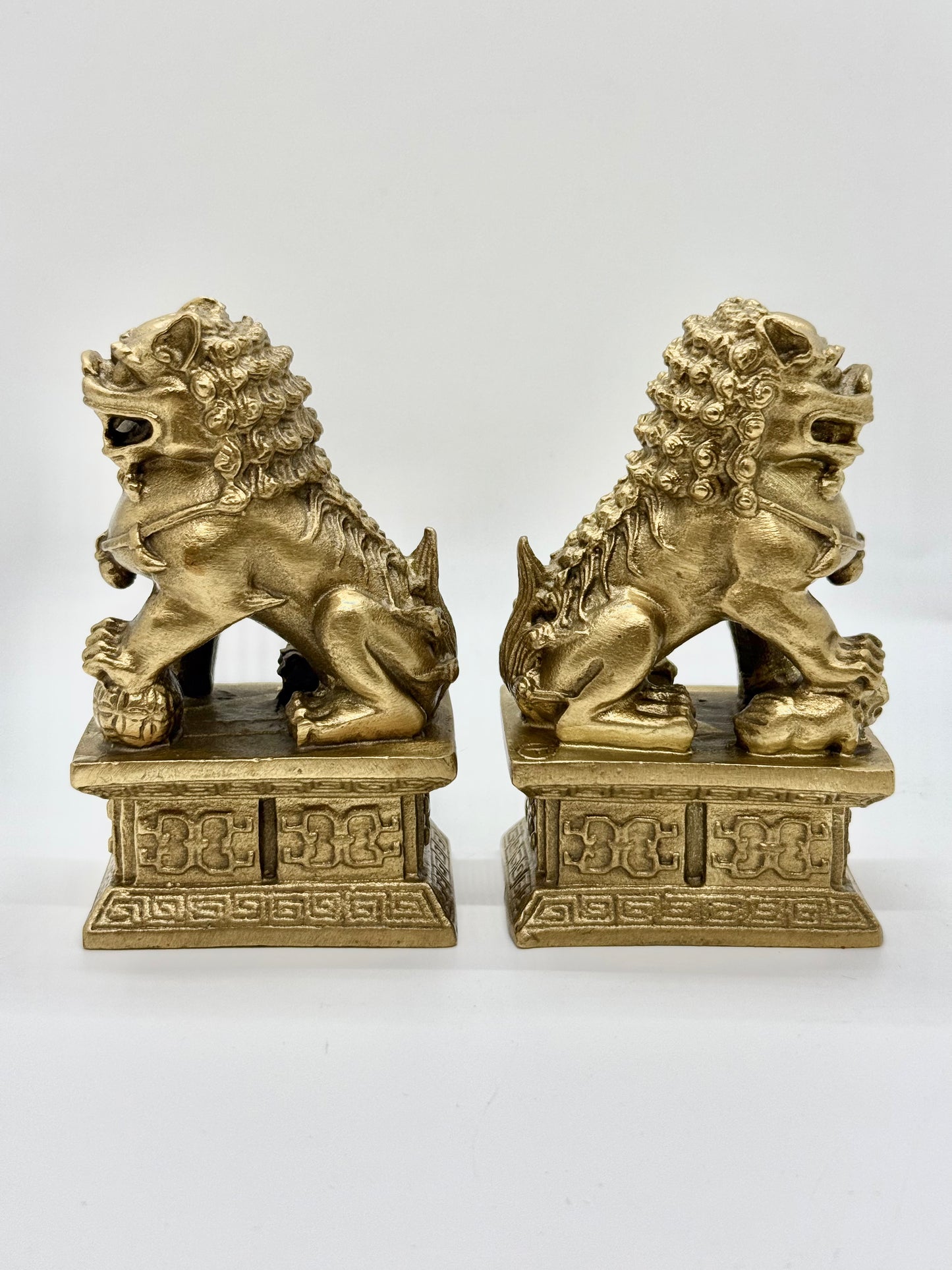 Fu Dogs - 4" Height - Pair (3488)