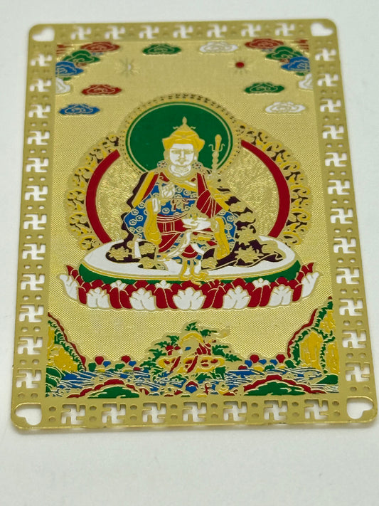 16373 - Guru Rinpoche Gold Card