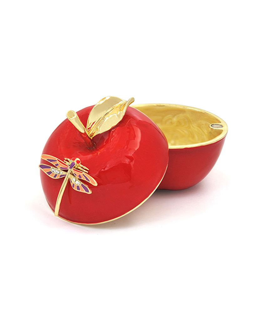 Harmony Apple with Lady Bug and Dragon Fly - Pair