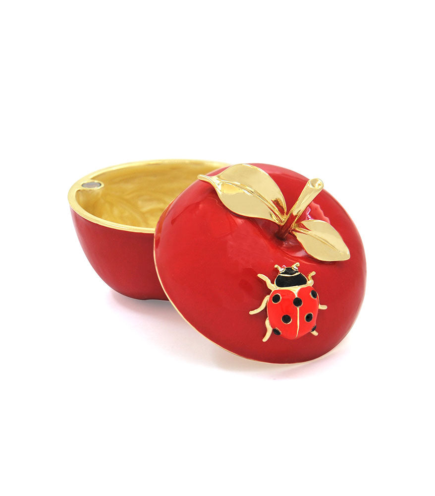 Harmony Apple with Lady Bug and Dragon Fly - Pair