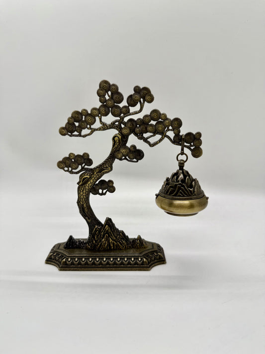 7056 - Pine Tree Incense Holder
