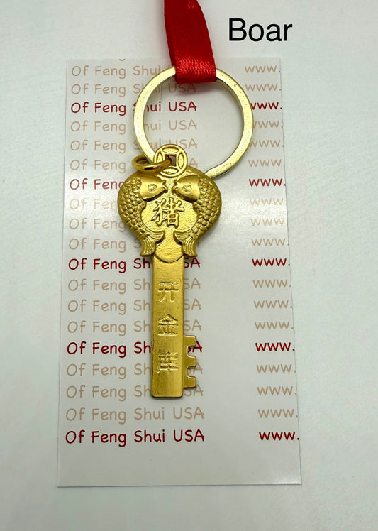 Wealth Key for Money Luck - Boar