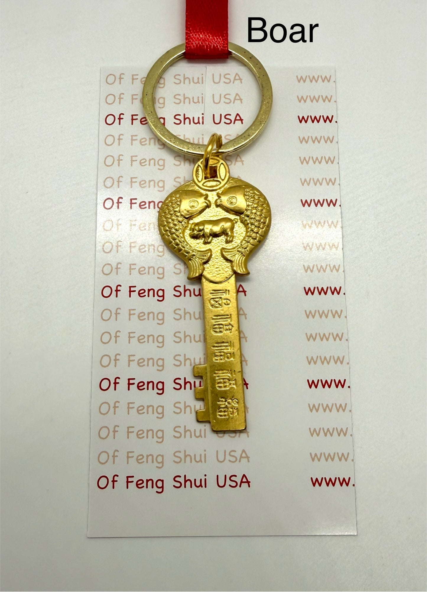 Wealth Key for Money Luck - Boar