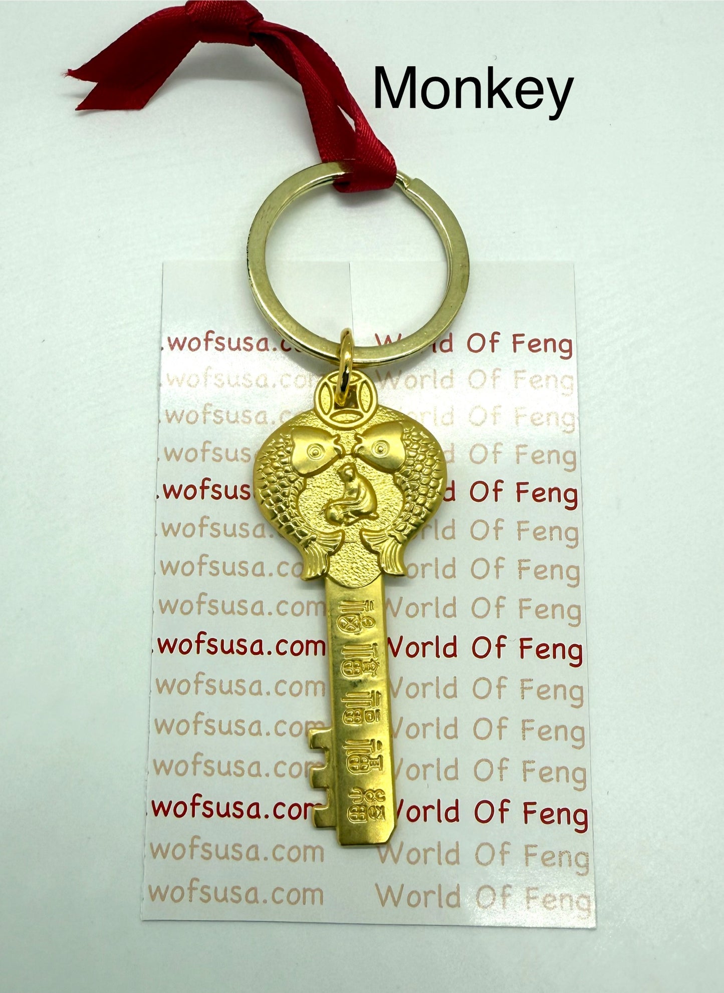 Wealth Key for Money Luck - Monkey