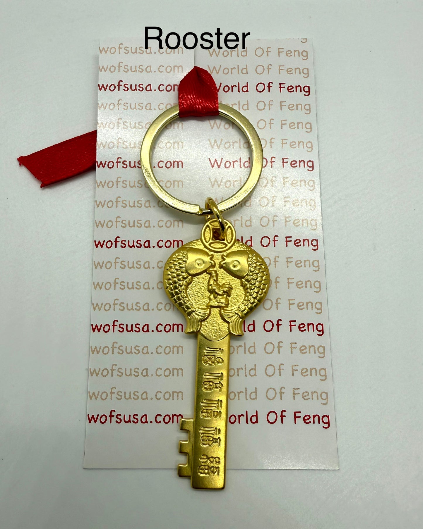 Wealth Key for Money Luck - Rooster