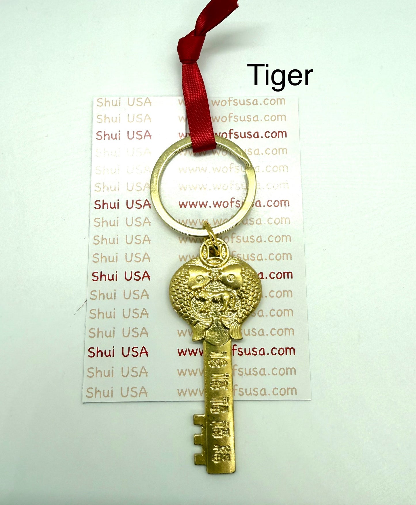 Wealth Key for Money Luck - Tiger