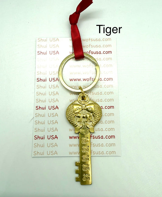 Wealth Key for Money Luck - Tiger