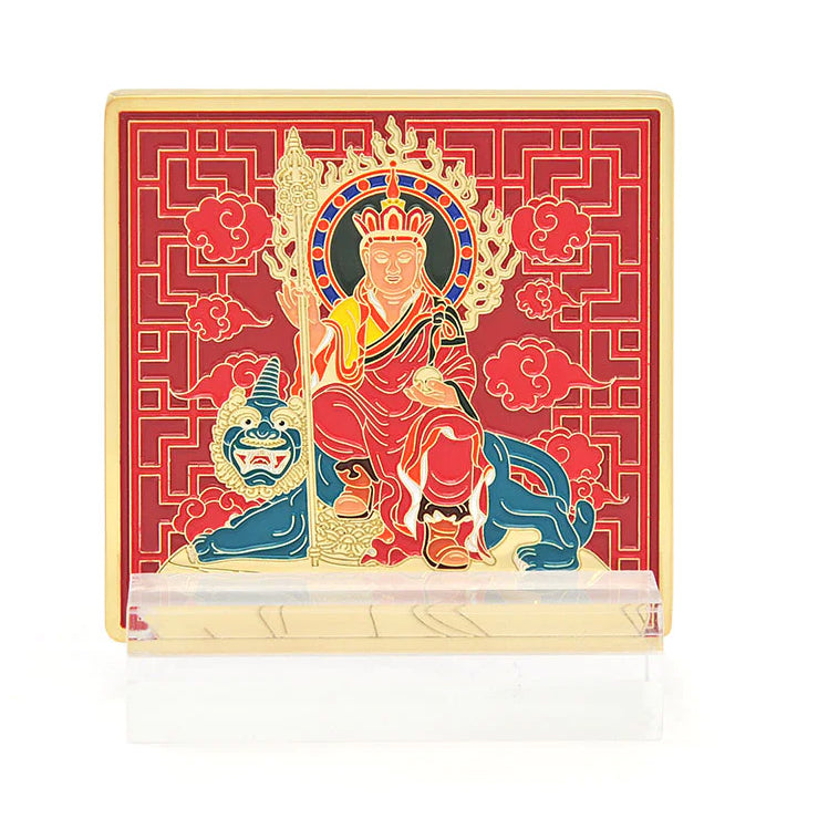 6310 - Ksitigarbha Buddha Of Protection Mini Plaque