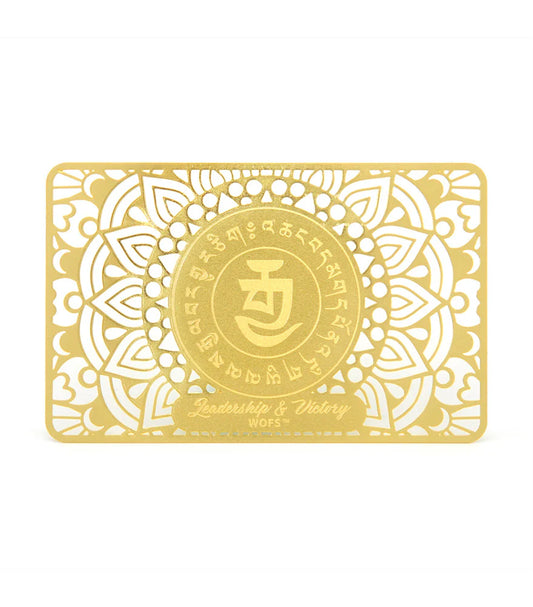 16145 - Leadership and Victory Talisman Gold Card