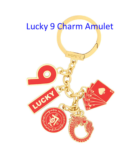 THE LUCKY 9 CHARM AMULET