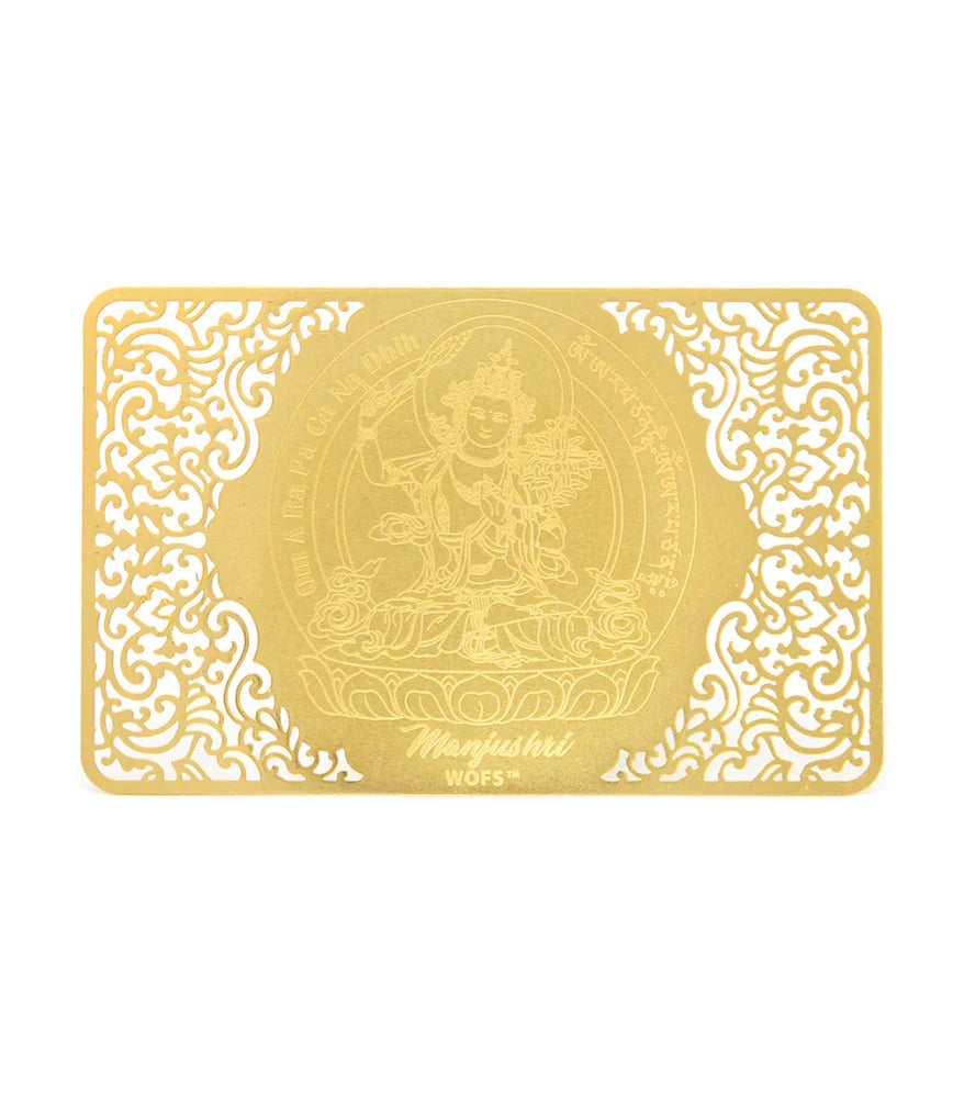 Manjushri Gold Talisman - 16146