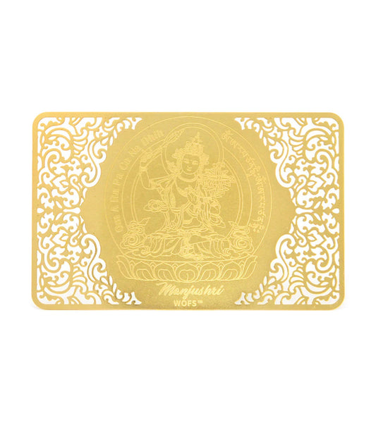 Manjushri Gold Talisman - 16146