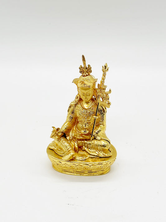13988 - Brass Guru Rinpoche - 2 3/4 Inches Height