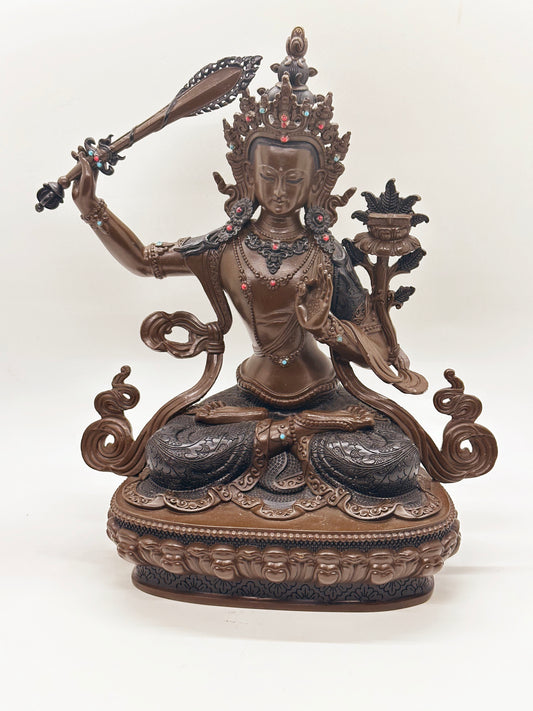 15559 - Manjushri For Wisdom - 9 Inches Height