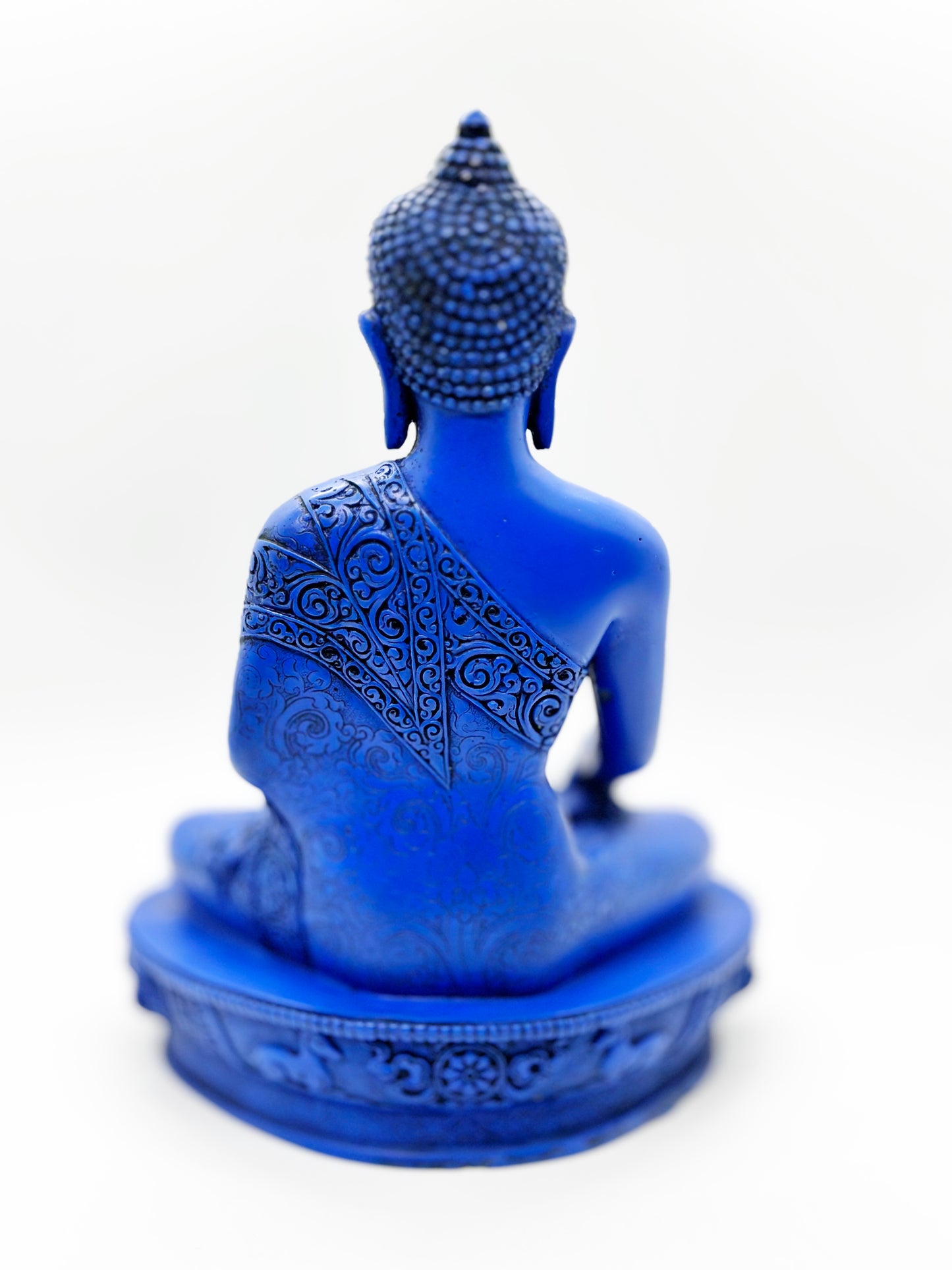 6506 -  Blue Medicine Buddha For Good Health - 8 3/4 Inches Height