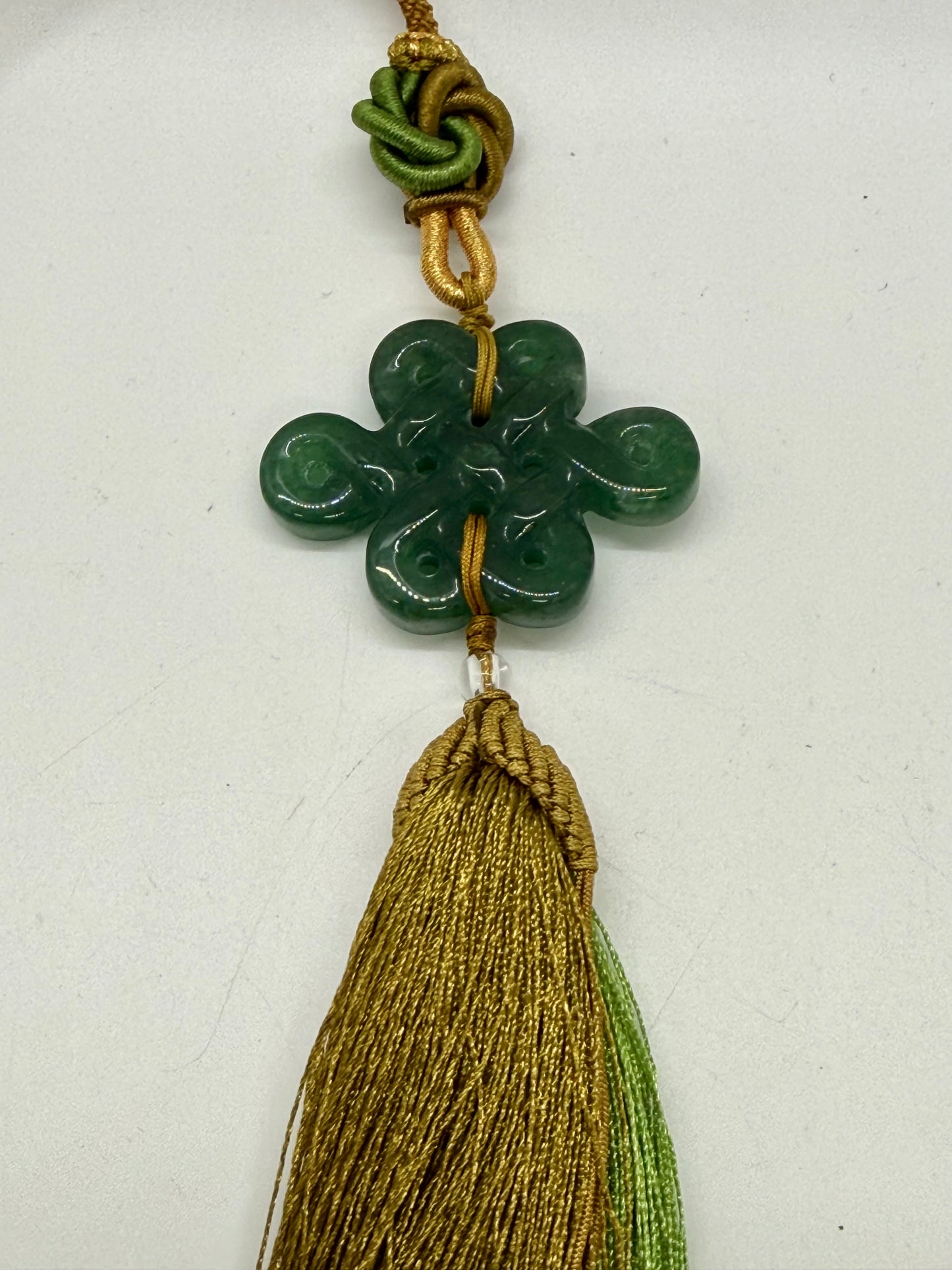 Mystic Knot Hanging - Aventurine (7856)