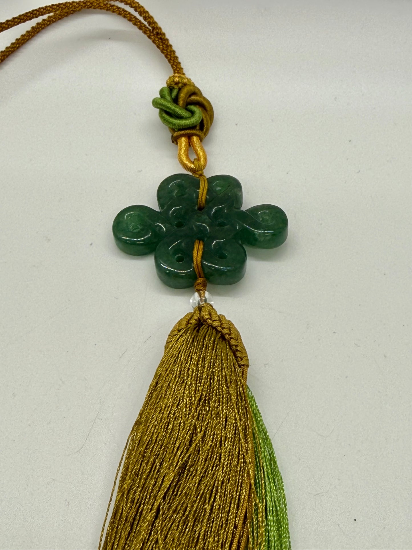 Mystic Knot Hanging - Aventurine (7856)