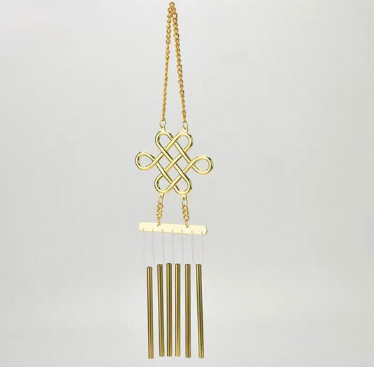 9657 - Mystic Knot 6 Rods Metal Wind Chime