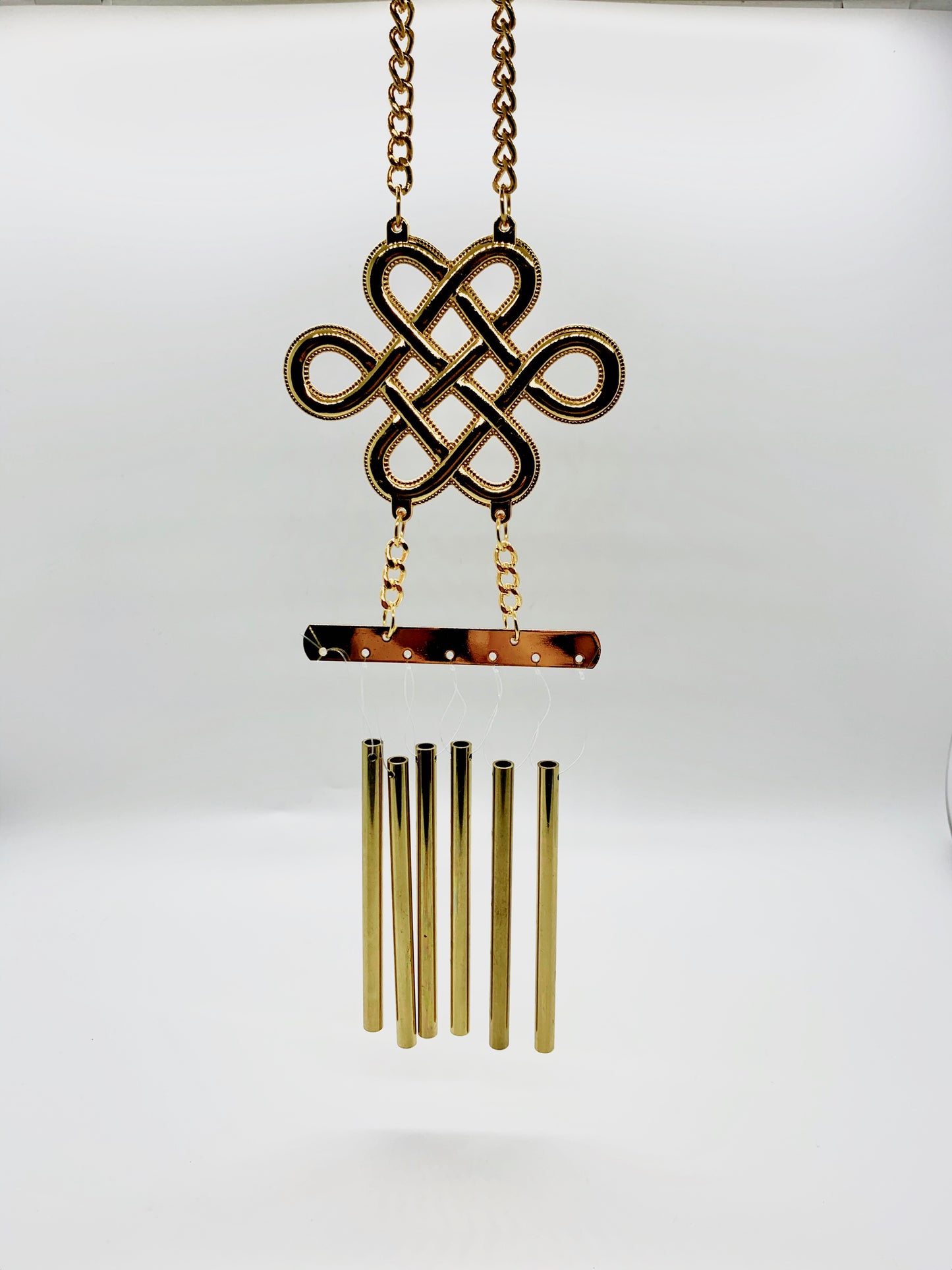 9698 - Mystic Knot 6 Rods Metal Wind Chime