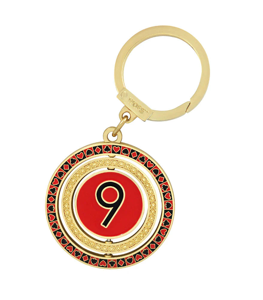 Number 9 Twirling Wealth Amulet (7647)
