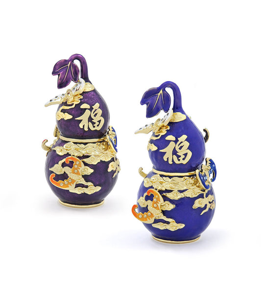 Five Blessing Wu Lou - Pair (7229)