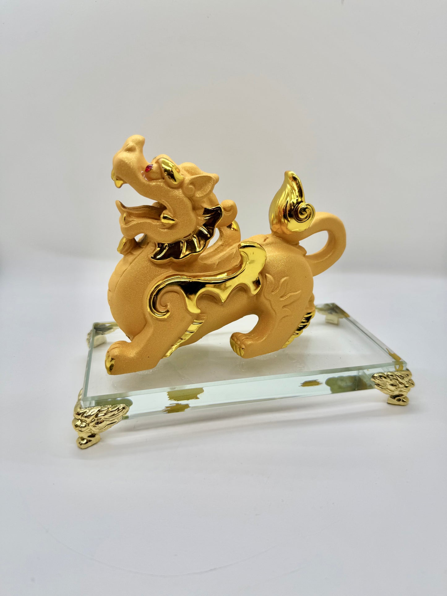 Pi Xie with Yu Yi - Gold - 6 1/2 Length (6922)