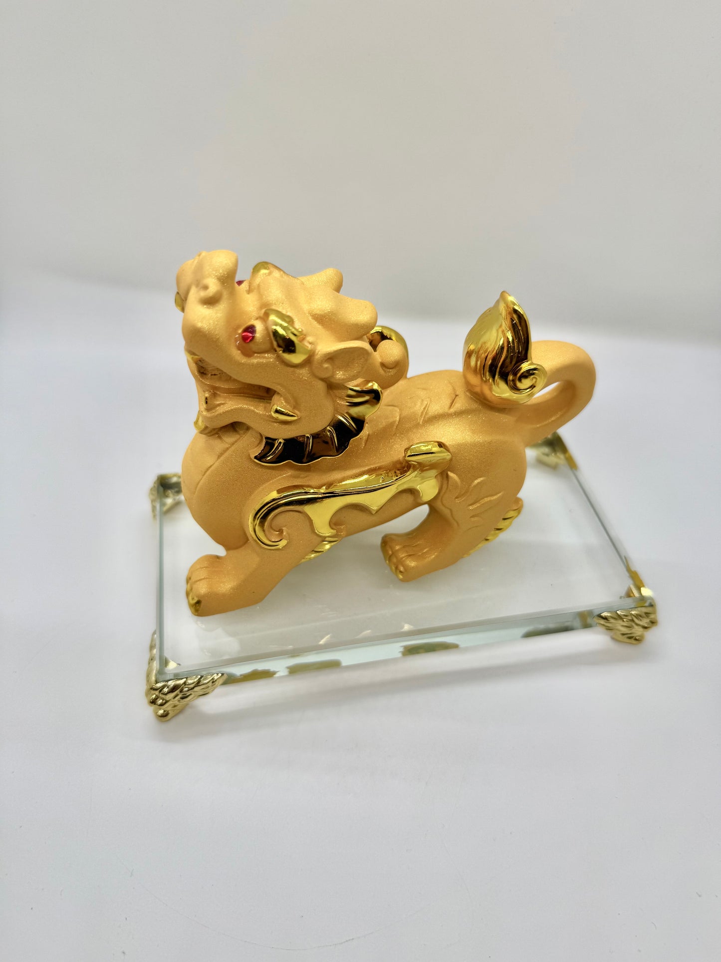 Pi Xie with Yu Yi - Gold - 6 1/2 Length (6922)