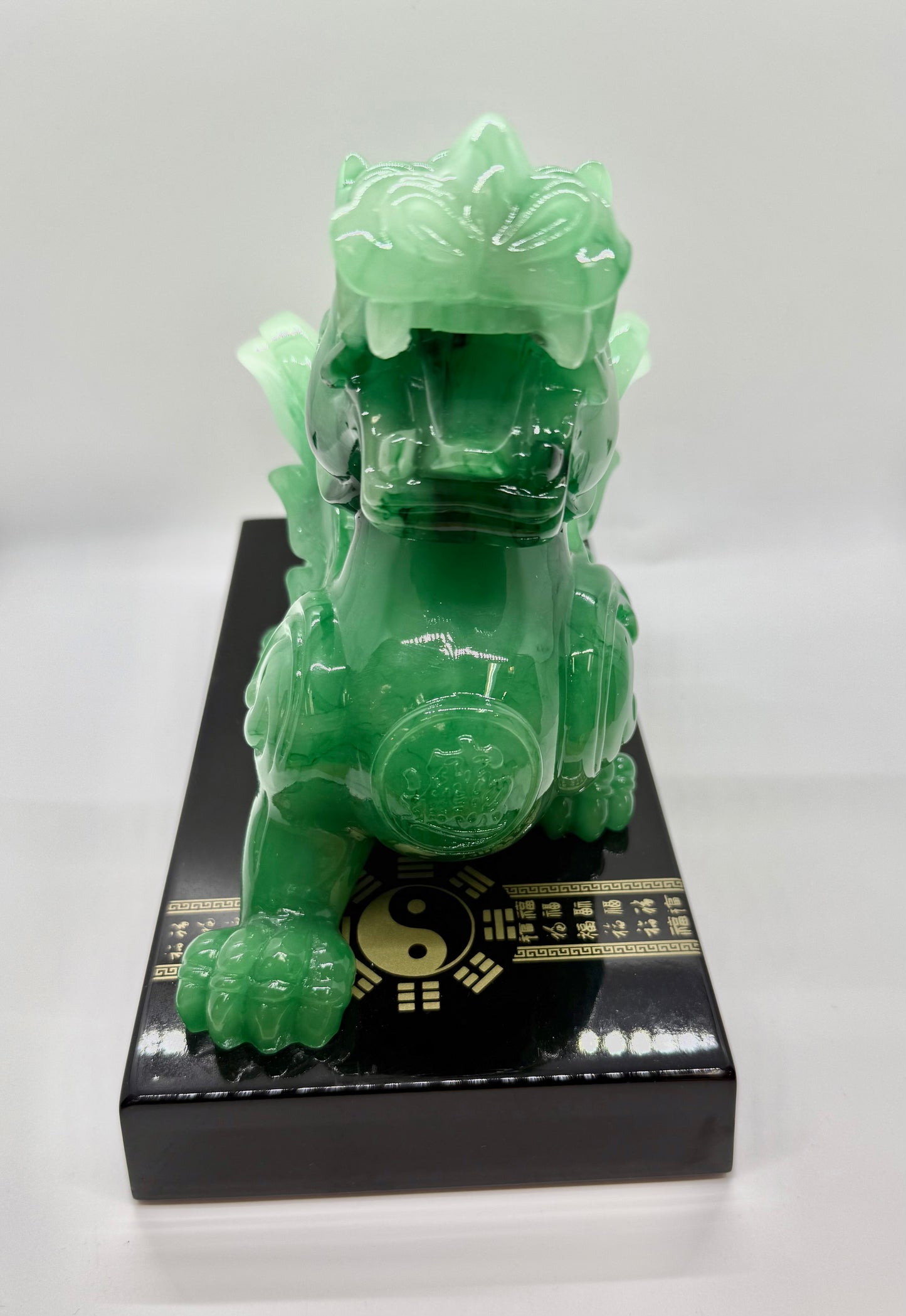 Pi Xie On Bagua Stand - 10 Inches Length (7642)