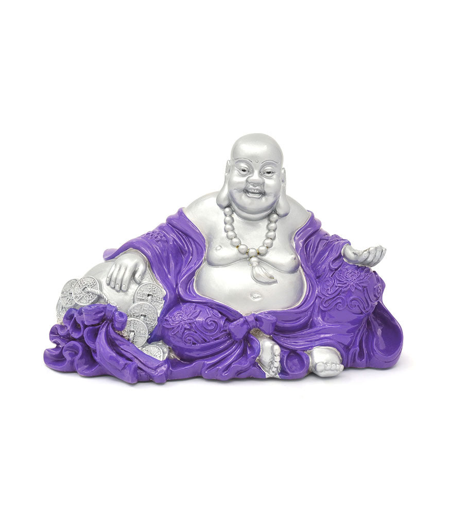 6098 - Happy Buddha in Royal Purple