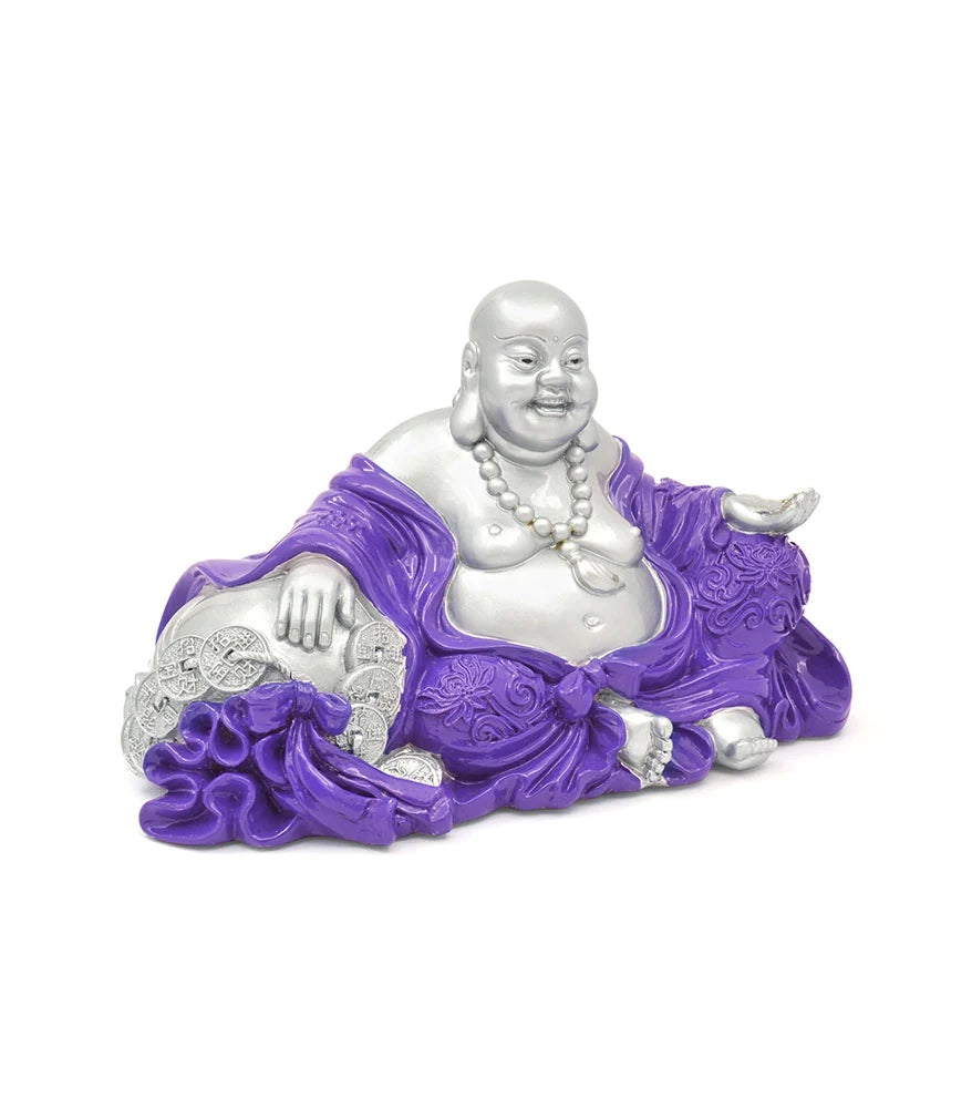 6098 - Happy Buddha in Royal Purple