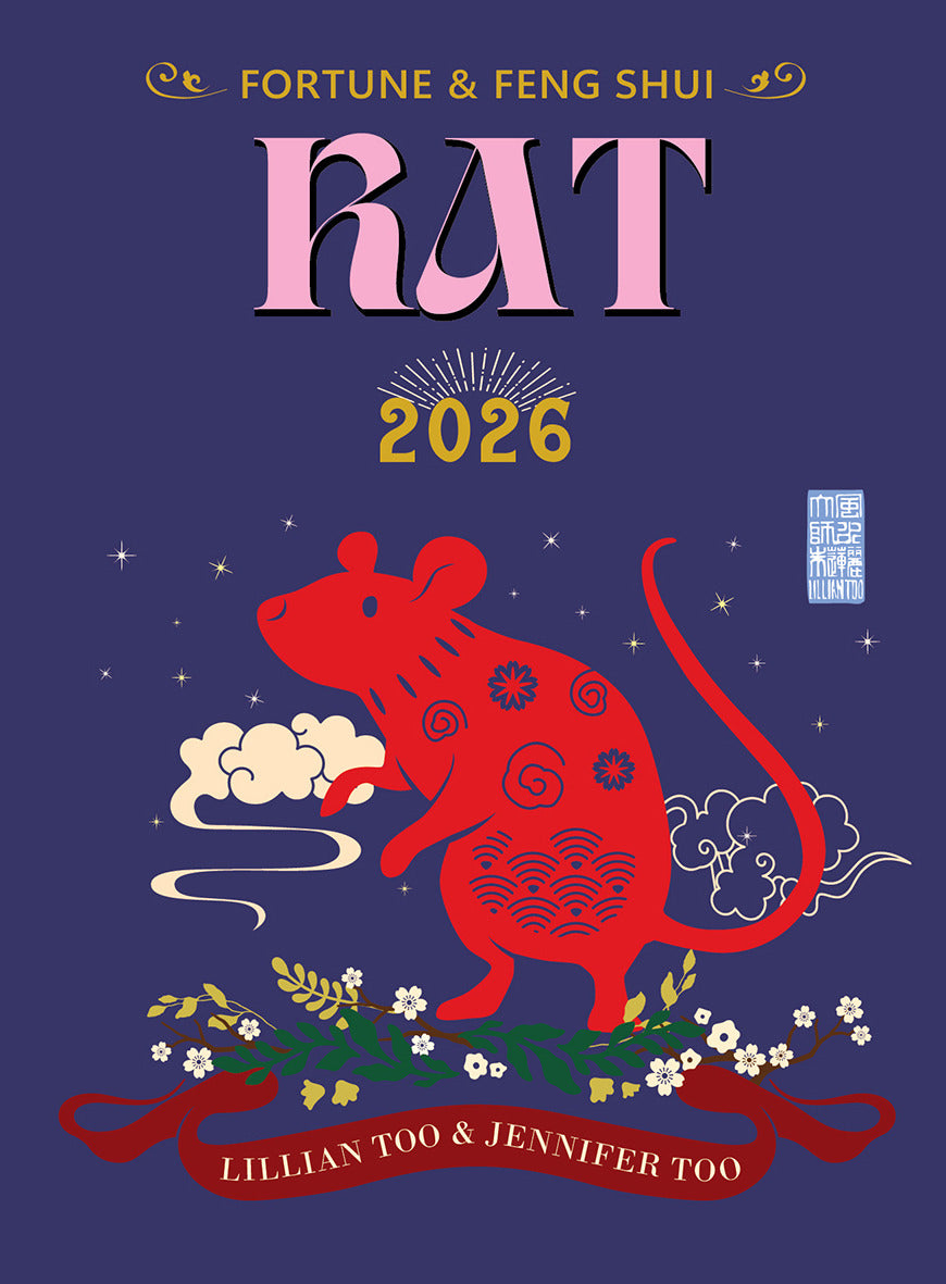 3 BOOKS COMBO - RAT - Lillian Too & Jennifer Too Fortune & Feng Shui, FS Diary, FS Almanac 2026 - PRE-ORDER